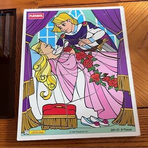 Vintage 90’s Playskool Sleeping Beauty and Cinderella Puzzles